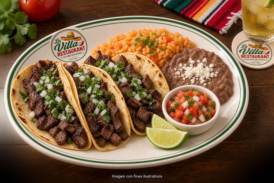 Tacos al carbón