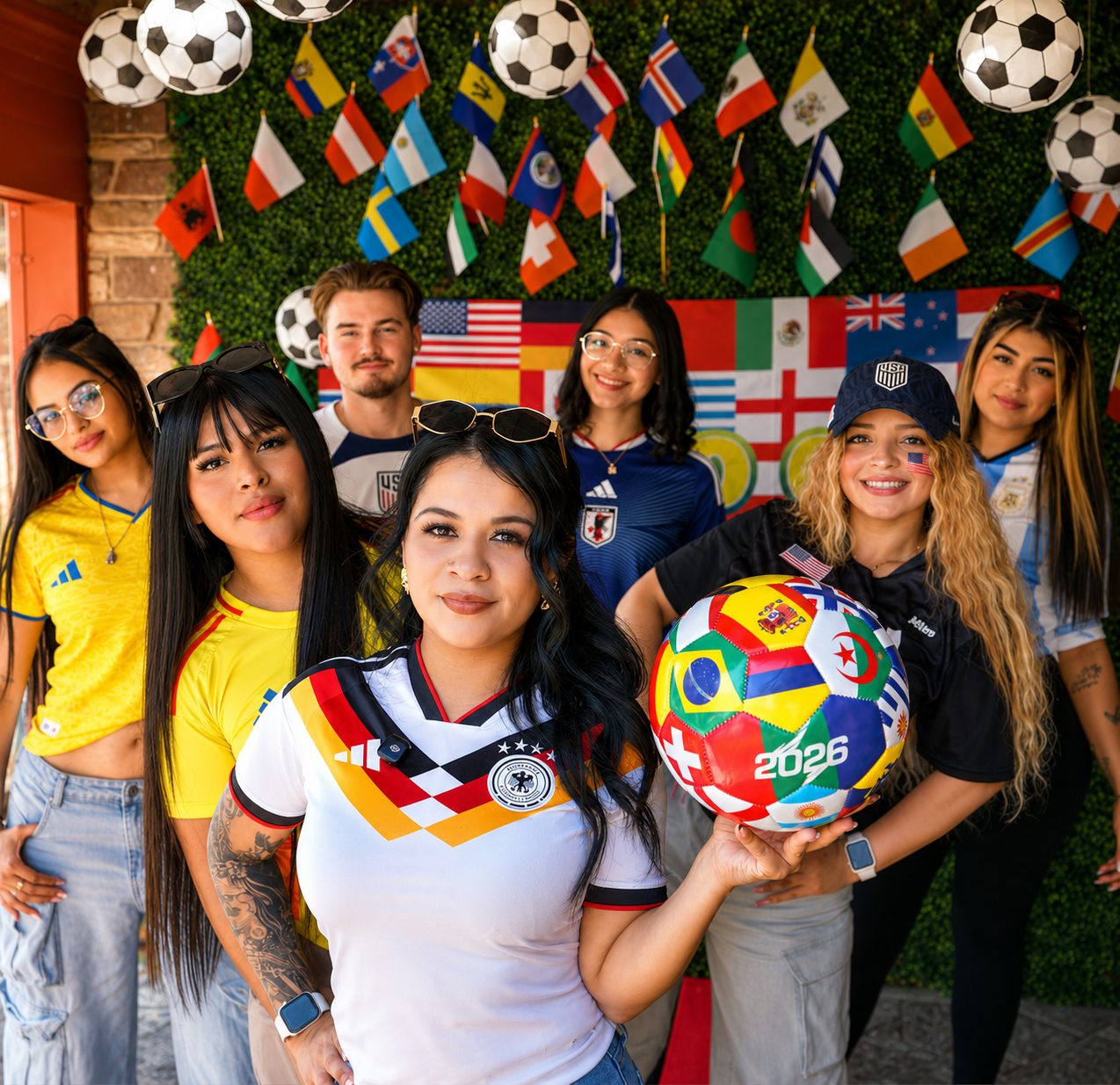 Ambiente de fútbol en La Villa