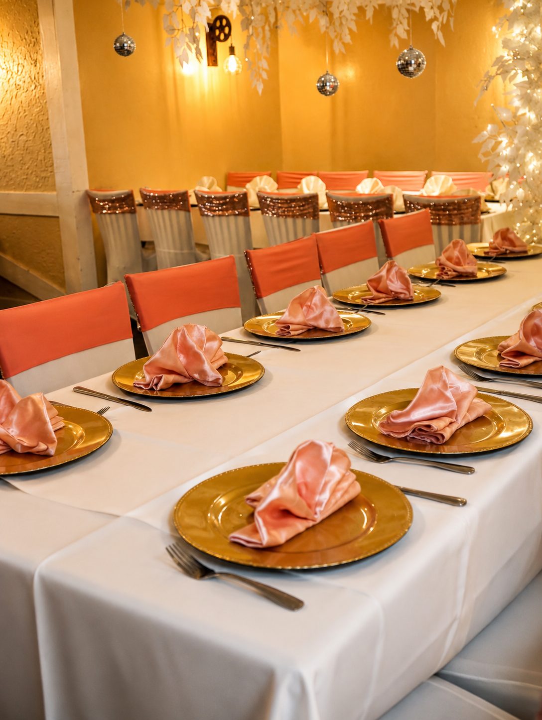 Salón de eventos elegante